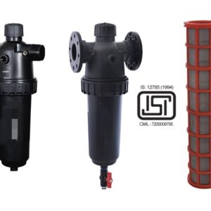 Siddhi Drip Screen Filter 2.5 inch ISI Fiber body