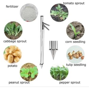 Siddhi Multi-Functional Vegetable Seedling Transplanter Stainless Steel Body