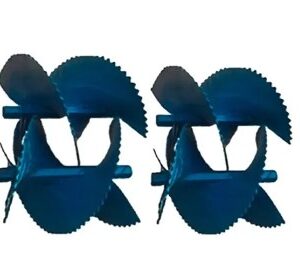 Siddhi Spiral Ridger for 7 and 9 HP Petrol Power Tiller-2 pcs