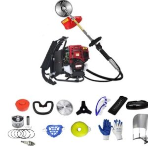 GT Shakti GT-BG-438 Backpack Brush Cutter GX-35 Engine 4 Stroke Engine with Accessories