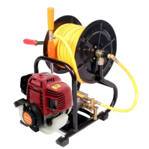 Neptune PW-768 WH 4 Stroke Portable Power Sprayer With Hose Reel, 50 Meter Hose Pipe & Spray Gun