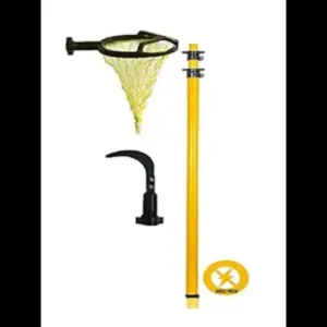 Festel Multipurpose Fiberglass Telescopic Pole of 8 to 22 feet with 3 Attachments