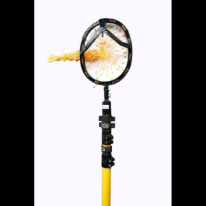 FESTEL Telescopic Pole with Fruit Picking Basket, 7 to 22 feet Extendable Pole