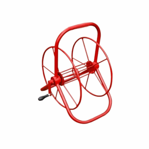 Siddhi Metal Body Hose Reel Stand for Holding Pipe for 150 m Winding Capacity