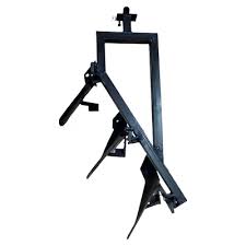 Heavy Duty Adjustable 3 Row Premium Plough For 7 HP to 12 HP Petrol & Diesel Power Tiller