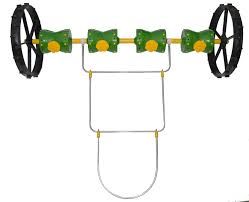 Siddhi 8-Row Paddy Drum Seeder 25x25 cm Manual Seeder for Fast & Efficient Rice Field Planting